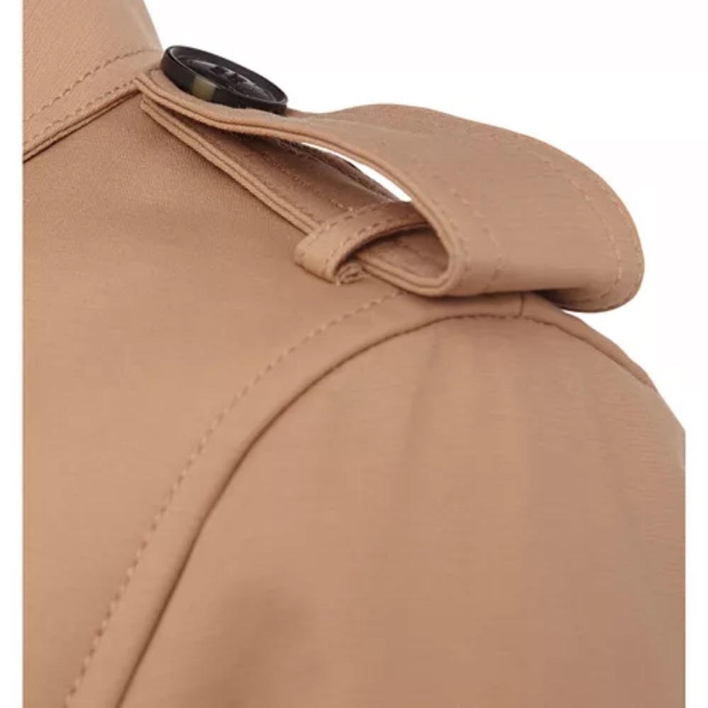 Hobbs London classic Beige Tan Double Breasted Button Trench Coat Classic - Picture 11 of 13